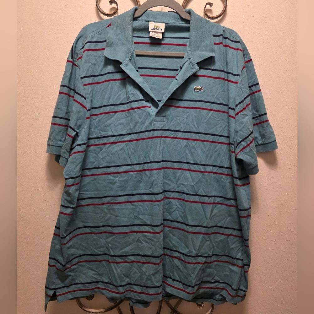 Lacoste Men's Striped Polo Shirt